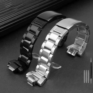 Correa de reloj de acero inoxidable para herramienta de pulsera CASIO G-Shock GST-B400 - Imagen 1 de 10