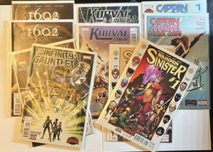 Secret Wars Tie In 10 Issue Lot #1/#2 1602, Korvac, Infinity, Captain Marvel - Picture 1 of 6