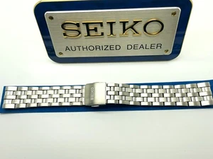 CORREA RELOJ UNIVERSAL SEIKO HOMBRE 20MM REPUESTO ACERO INOXIDABLE SKK715-20 - Imagen 1 de 6