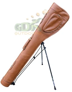 51" GDK GUARDIAN CUERO BRONCEADO SOPORTE, PISTOLA ANTIDESLIZANTE CON SOPORTE, CURTIDO, POP OUT - Imagen 1 de 6