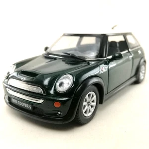 Mini Cooper S White Top Die-Cast Model Car Kinsmart 1:28 Toy Hobby Collectible 1 - Picture 1 of 60