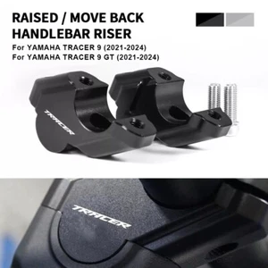 For YAMAHA TRACER 9 / GT 2021-2024 Motorcycle Handlebar Riser Clamp Heightening - Picture 1 of 12
