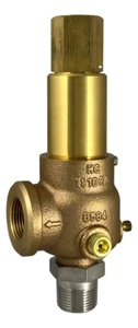 NEW Kunkle 913BDCM01-JE Brass Relief Valve 350 PSI 64 GPM 1/2" x 3/4" NPT - Picture 1 of 1
