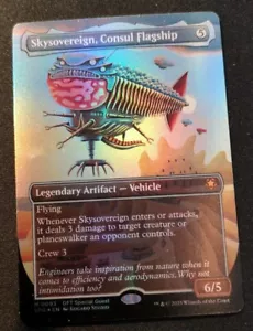 Skysovereign, Consul Flagship - Foil - Borderless - SPG - MTG - NM - EN - Picture 1 of 1