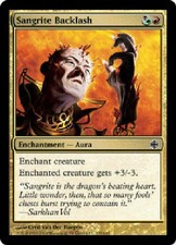 SANGRITE BACKLASH FOIL Alara Reborn MTG Magic the Gathering Cards DJMagic