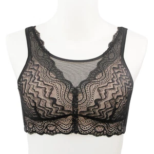 Mastectomy Prosthesis Lace Pocket Bra Crossdresser Transvestite Breast Form Bra - Picture 1 of 13