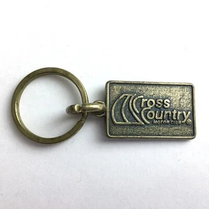 Llavero Cross County Motor Club Llavero Latón Novedad Coleccionable Memorabilia - Imagen 1 de 3