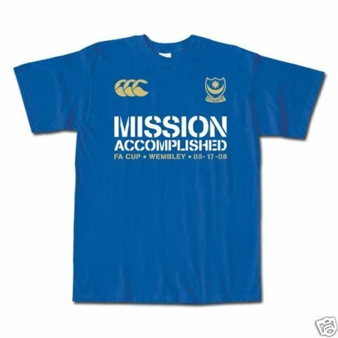 Canterbury Portsmouth 2008 FA Cup Champions Shirt Cover