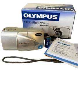 Olympus Stylus Epic Zoom 115 Deluxe 35mm Point & Shoot Camera with Original Box - Picture 1 of 17