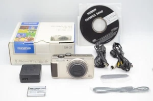OLYMPUS STYLUS SH-21 16.0MP Compact Digital Camera Champagne Gold #250521o - Picture 1 of 10