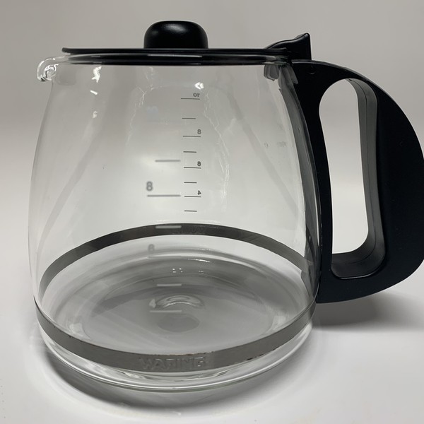 waring Pro 12 cup coffee maker model WC1000 stainless hot water carafes warm pla Photo Related