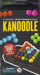 Kanoodle , New! Brain Teasing Game over 200 puzzles Travel, Home School Age 7 up