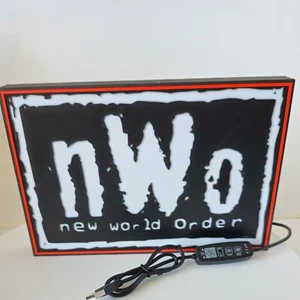 New World Order Wrestling nuovo senza scatola grande lightbox stampato in 3D con controller. - Foto 1 di 8