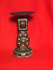 Rare Cowboy Buckle thme Candel Stand