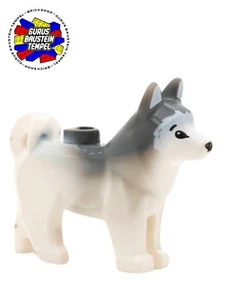 LEGO Husky Dog Dog 16606 City Ninjago Arctic Fire Department Animal 60062 60063 70743 - Picture 1 of 1