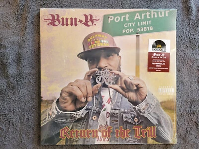 BUN B RETURN OF THE TRILL RED MARBLE VINYL RECORD STORE DAY RSD SEALED NEW - Image 1 of 2