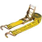 Erickson 2 In. x 15 Ft. 1650 lb. Heavy-Duty Ratchet Strap 52300 Pack of 8