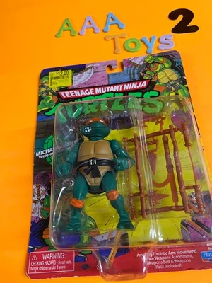 TMNT Teenage Mutant Ninja Turtles Colección Clásica Leonardo Reedición Logo Antiguo Foto 1 de 2