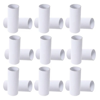  20PCS DIY Crafts Cardboard Tubes: 4" x 2" x 0.06" Toilet Paper Rolls for Crafts - Image 1 of 4