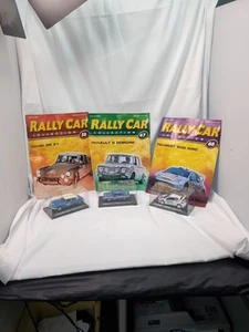 Bundle Of 3x Deagostini Rally Car Collection 1/43 Model Cars - #68, #67, #58 - B - Picture 1 of 9