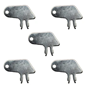(5) 8H5306 Master Disconnect & Old Igniton Keys Fits CAT Fits Caterpillar Equipm - Picture 1 of 8