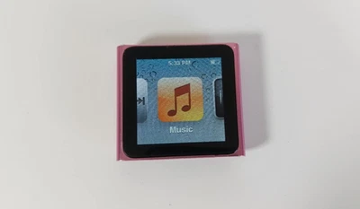 Apple iPod Nano 6th Generation - Pink - 8GB - A1366 Tested See Video - Image 1 of 4