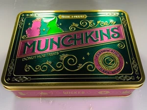 Wicked Dunkin Donuts Munchkin latta fatta in oz Glinda & Elphaba rosa e verde - Foto 1 di 6