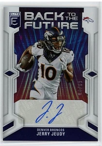 JERRY JEUDY 2023 PANINI DONRUSS ELITE BACK TO THE FUTURE AUTO #/49 Browns BFS-JJ - Bild 1 von 2