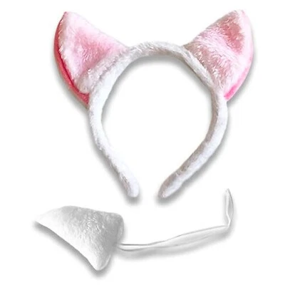 ADULTOS / NIÑOS CORDERO OVEJA OREJAS COLA BELÉN JUEGO NAVIDAD DISFRAZ Foto 1 de 3