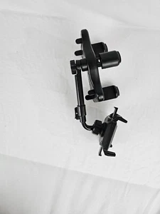 360° Rotatable Car Cell Phone Holder Multifunctional Rearview Mirror - Photo 1 sur 4