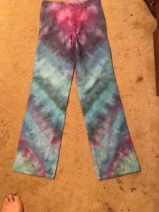Generation-2 Tie Dye Jeans Pants Petite 16p 31”Inseam 17.5”Hips 14.5”Waist - Picture 1 of 2