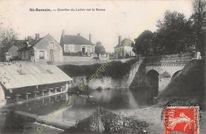 CPA 41140 Saint Roman District of / The Washtub On La Rentier Edit ca1913 - Bild 1 von 2