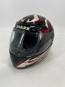 Used Shark S500 Omega Motorcycle Helmet Motorbike Small