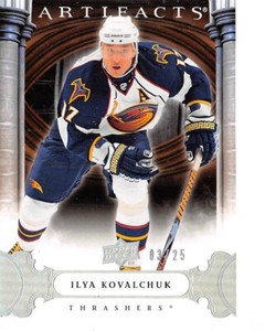 2009-10 Artifacts Silver Spectrum #68 Ilya Kovalchuk /25