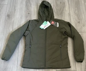 Neu mit Etikett Murmeltier Novus Hoody Jacke Mantel Damen Größe XL OD grün Primaloft Mantel - Bild 1 von 10