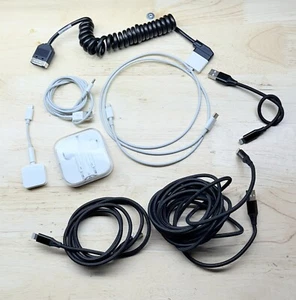Genuine APPLE Cords! Earbuds, Lightning USB Cables, Fast, Car, And More - Photo 1 sur 2
