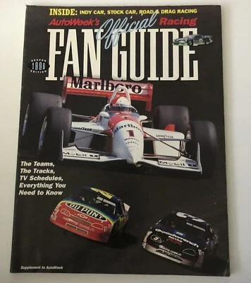 1996 Autoweek Offical Racing Fan Guide  - Image 1 of 4