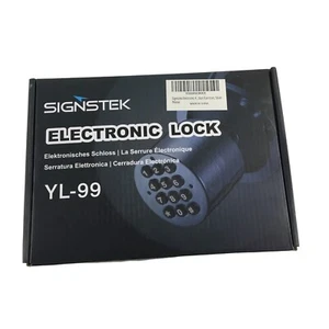 SIGNSTEK ELEKTRONISCHES SCHLOSS YL-99 BRANDNEU IN BOX NIE BENUTZT - Bild 1 von 7