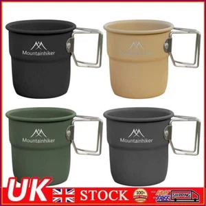 300ml Picnic Water Mug Lightweight Camping Cup for Tourist Trekking Hiking - Picture 1 of 16