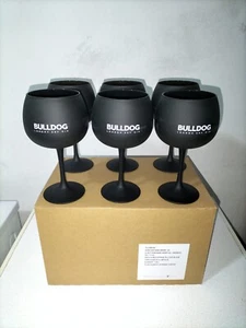 10 Dosen Bulldog London Dry Gin Glas Gläser insgesamt 60 Gläser Neu - Bild 1 von 7