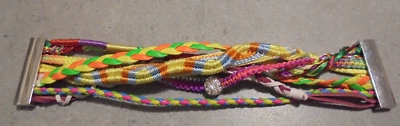 Farbenfrohes Armband Schmuck mehrreihig bunt mit Magnetverschluss Nr. 3738 - Bild 1 von 4