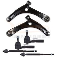 For Dodge Caliber & Jeep Compass 6pc Front Lower Control Arm Inner Outer Tie Rod