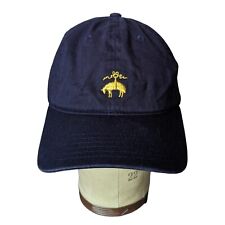 Brooks Brothers 1818 Cotton Log Hat Strapback Ball Cap Navy