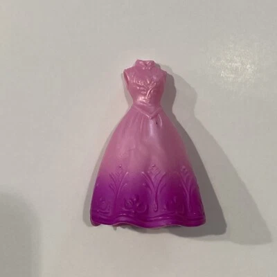 Vestido Princesa Disney Rosa y Púrpura MagiClip MagicClip Polly Pocket Foto 1 de 2