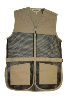 Bob Allen 245M Full Mesh Dual Pad Vest Khaki 4X - Image 1 of 2