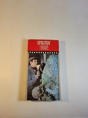Little Shop of Horrors VCR Tape 1961 Jack Nicholson Jonathan Haze Mel Welles VHS Foto 1 de 3