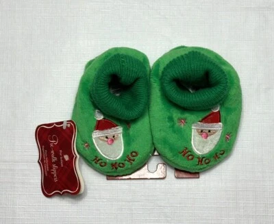 婴儿步行前圣诞拖鞋,短靴:均码 — 第 1/3 张图片