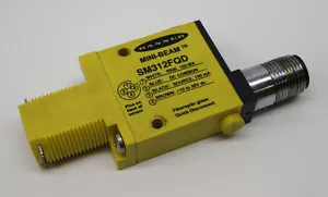 Banner SM312FQD Mini-Beam Infrared Fiber Optic Photoelectric Sensor w/QD, 26836 - Picture 1 of 5