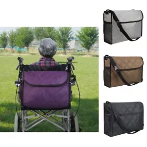 Wheelchair Bag Pouch Accessories Storage Backpack Saddlebag compatible with - Picture 1 of 15