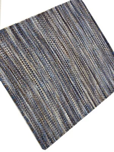 9X12 Grey handwoven Wool Flat Pile Wool Area Rug For Livingroom Bedroom Office - Picture 1 of 11